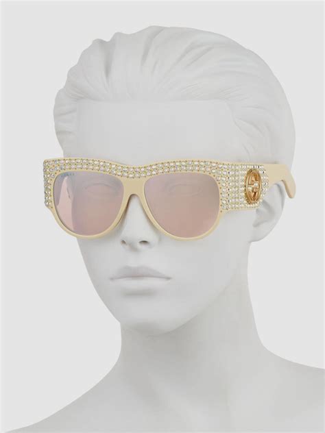 gucci gg0144s sunglasses|Gucci 55mm square sunglasses.